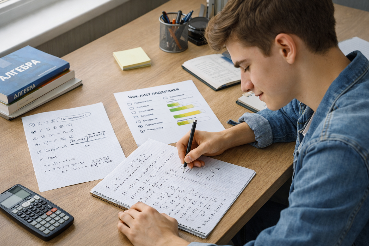 Уверенное решение тестов по математике