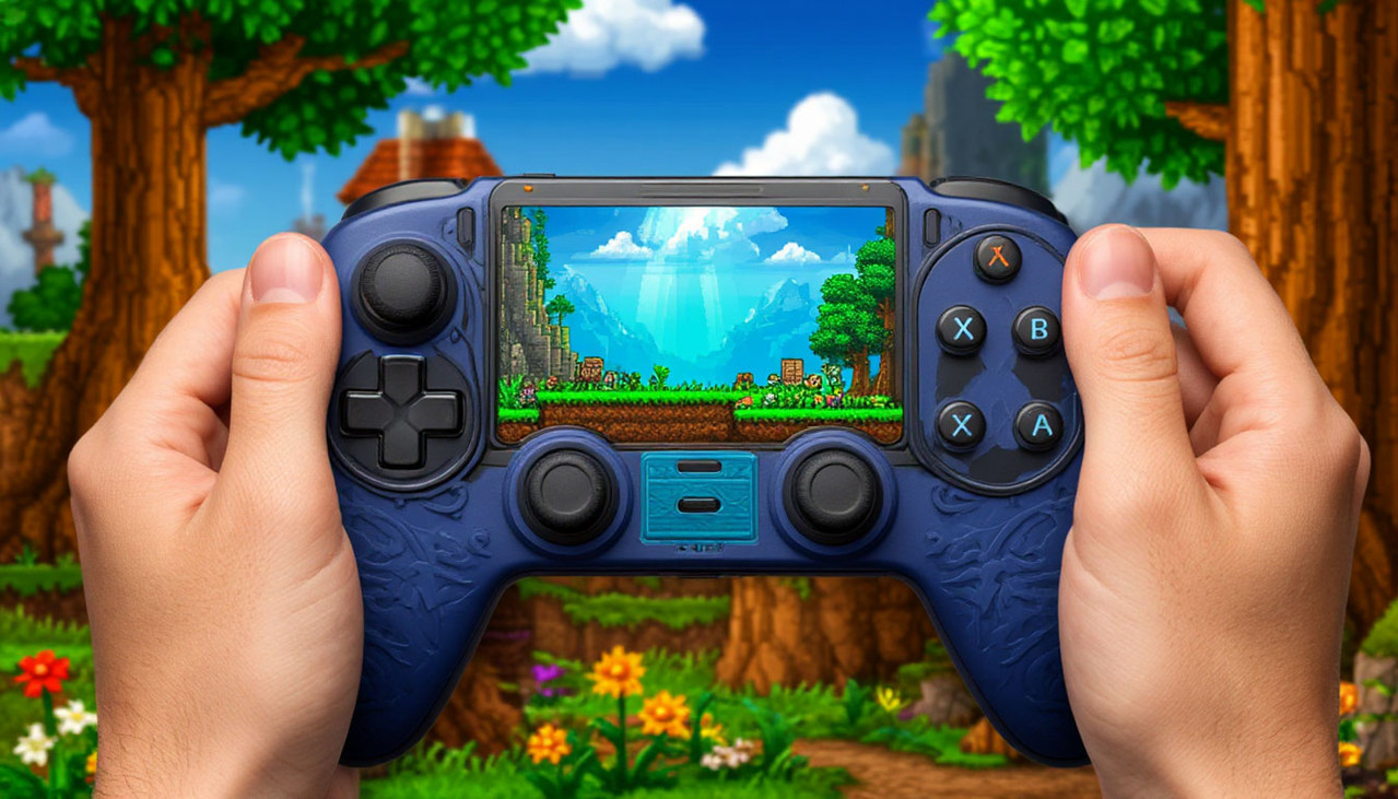 Подключение гейпада к телефону для игры в террарию